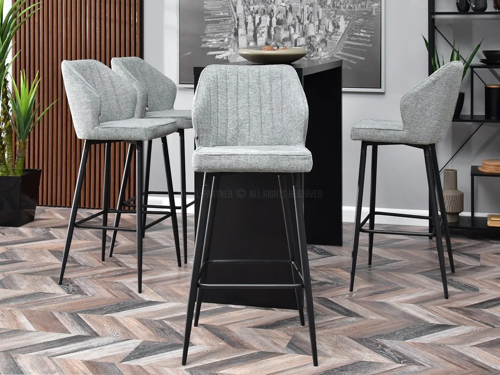 Scaun Greta H (gri + negru). 1110688