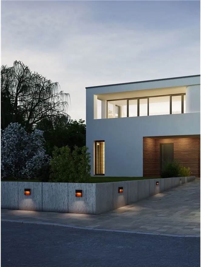Spot aplicat perete exterior LED 3000K IP65 NORAY