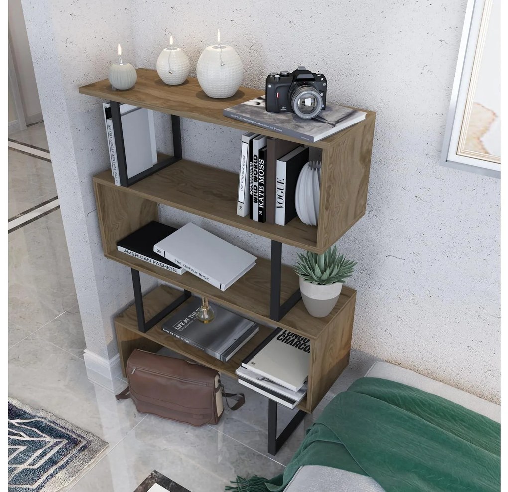 Raft Adrianne (Stejar + Negru) . 1101431