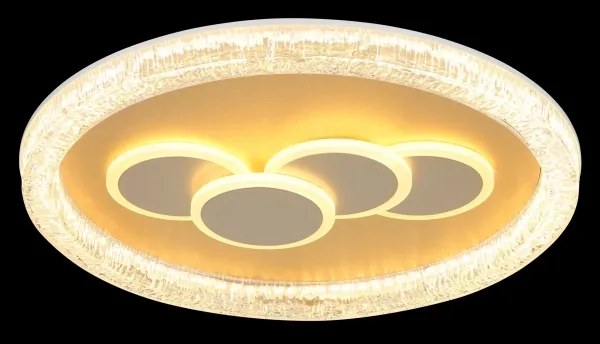 Globo 48476-40R - Plafonieră LORAINE LED/40W/230V, diam. 49,5 cm, auriu