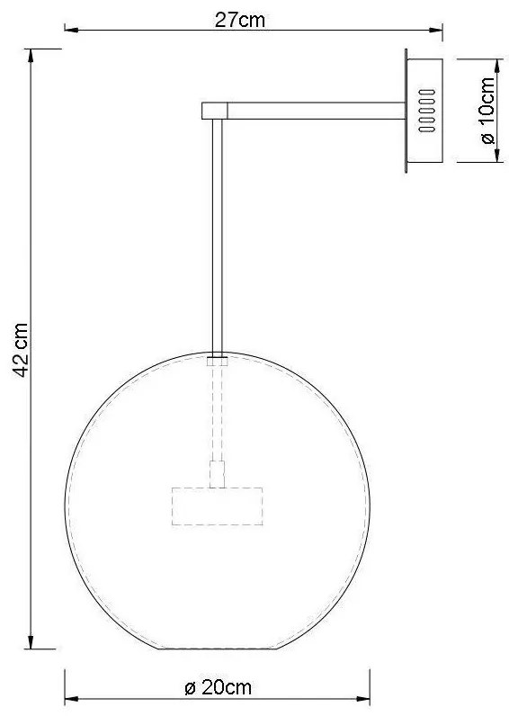 Aplica de perete LED design modern Boliccine