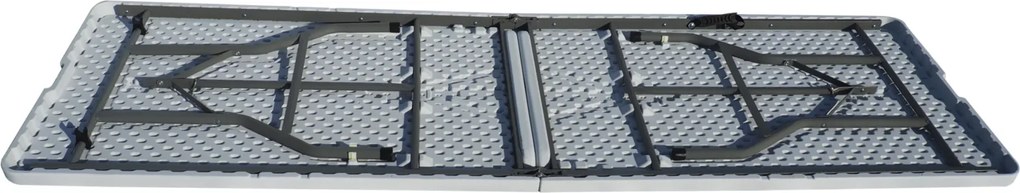 Masă pliabilă din plastic, 244cm