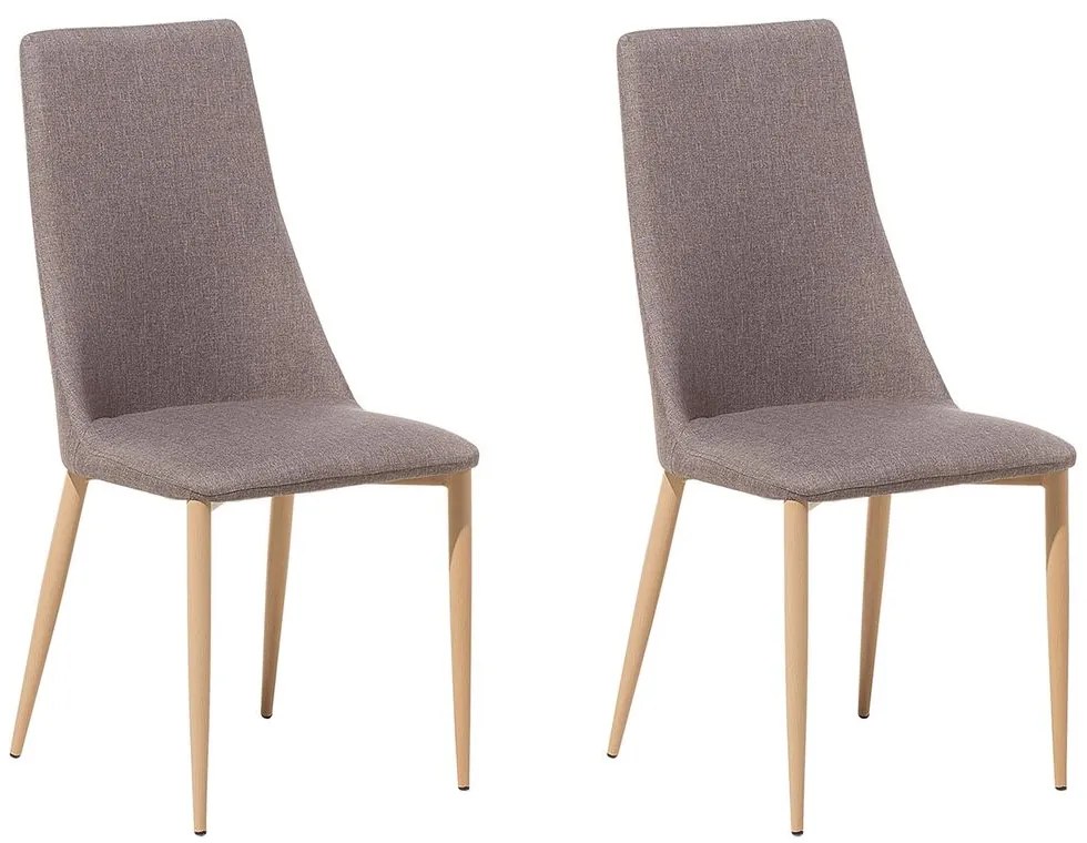 Set 2 buc. scaune pentru sufragerie Clenot 2 (gri închis). 1009886