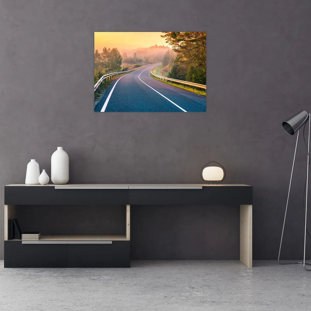 Tablou - Călătoria la răsăritul soarelui (70x50 cm)