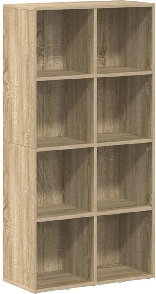 vidaXL Bibliotecă/Dulap, stejar sonoma, 66x30x130 cm, lemn prelucrat
