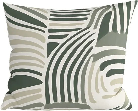 Husa de perna din bumbac ZENVIA POLY 45x45 cm, colorat