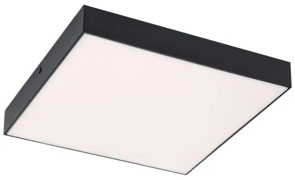 Rabalux - Plafonieră LED/18W/230V 3000-6000K IP44 negru