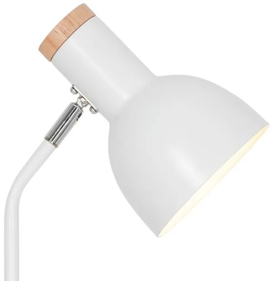 Nordlux - Lampă de masă DEVONE 1xE27/15W/230V, albă