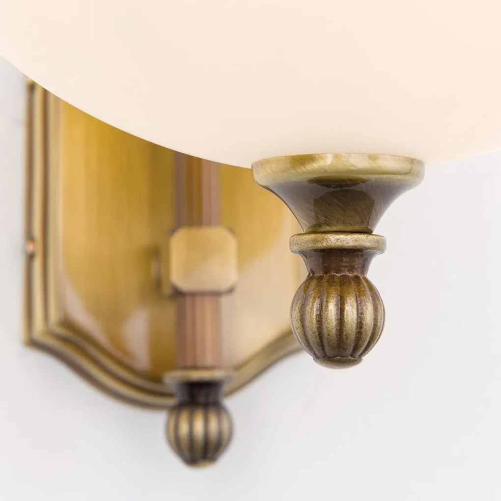 Aplica de perete stil clasic Nostalgie down alama antique/champagne