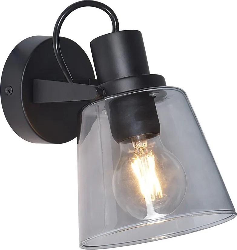 Aplica Pentru Baie, Protectie IP44, Negru, BADOSA