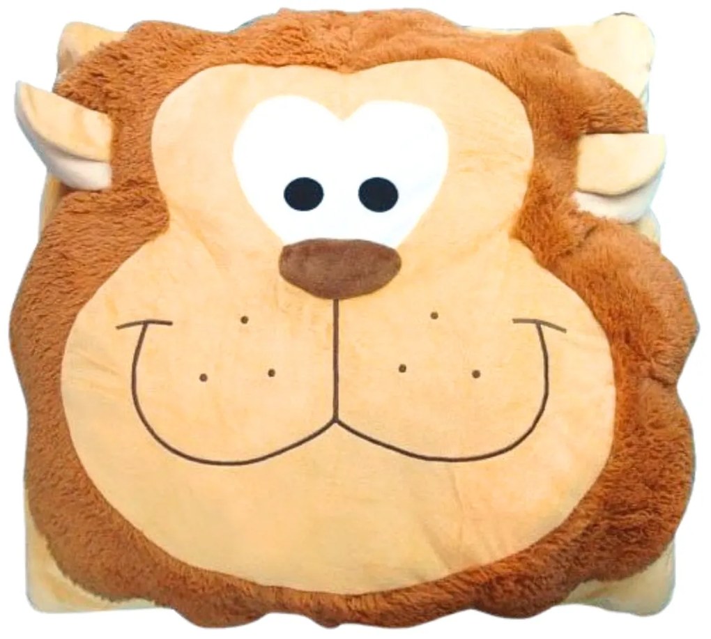 Perna pentru copii CUDDLI FRIENDS 70x70 cm plus - mai multe culori Culoare: Maro