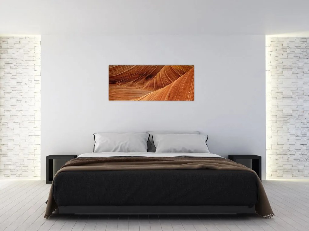 Tablou - Nisip roșu (120x50 cm)