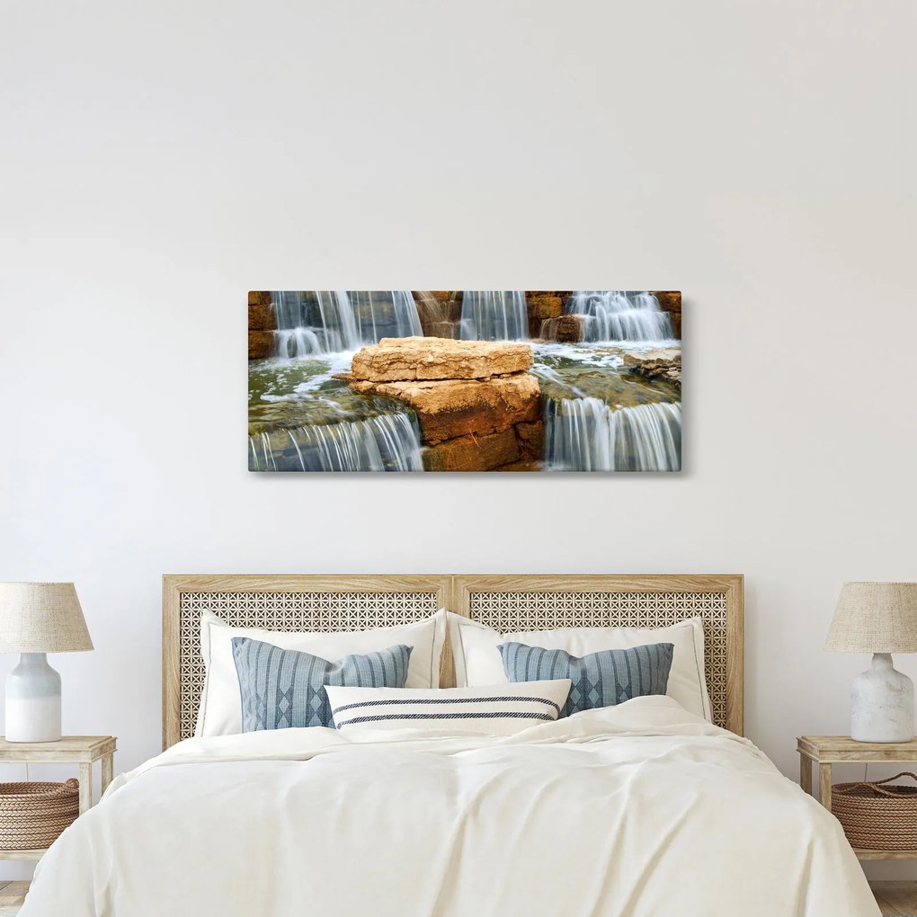 Tablou cu cascade (120x50 cm)