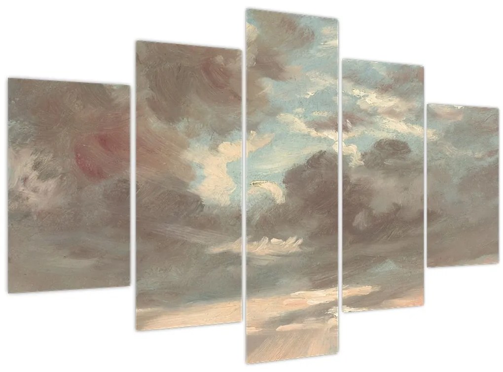 Tablou - John Constable, Cloud Study Stormy Sunset, reproducere (150x105 cm)