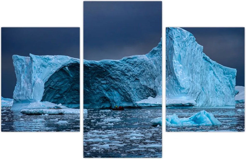 Tablou - Peștera de gheață (90x60 cm)