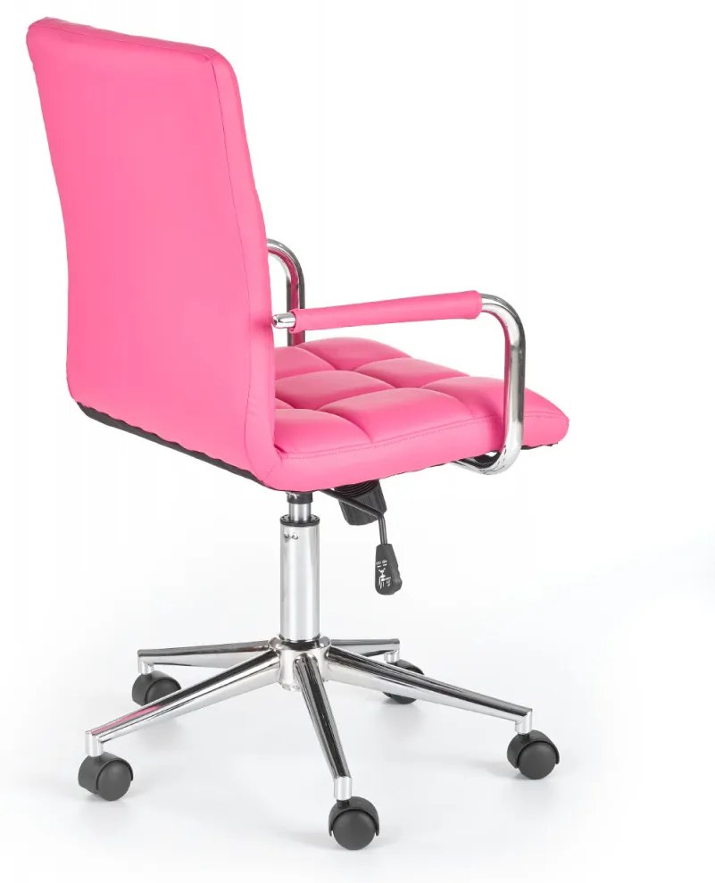 Scaun de birou Gonzo2 roz - H 98-110 cm