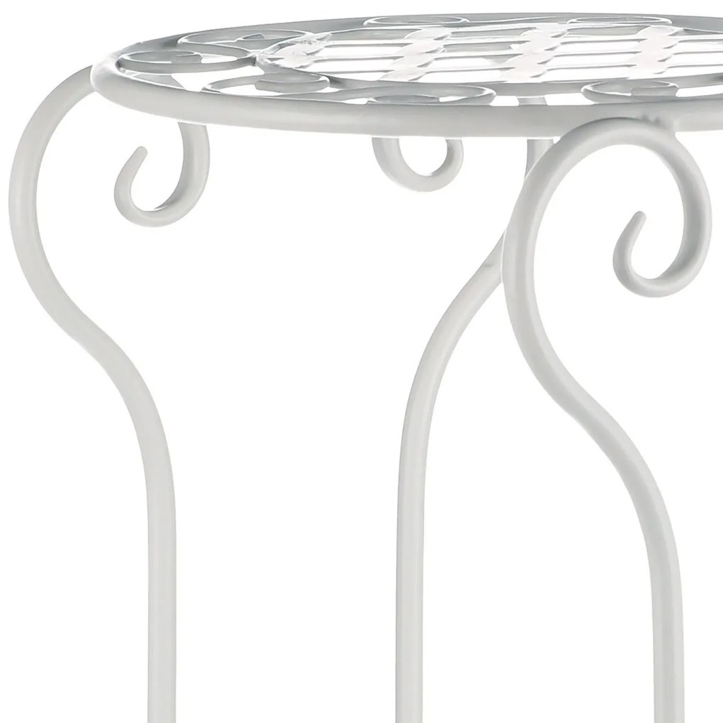 Suport pentru flori Svenbreen alb, 60,5 x 24 x 65cm