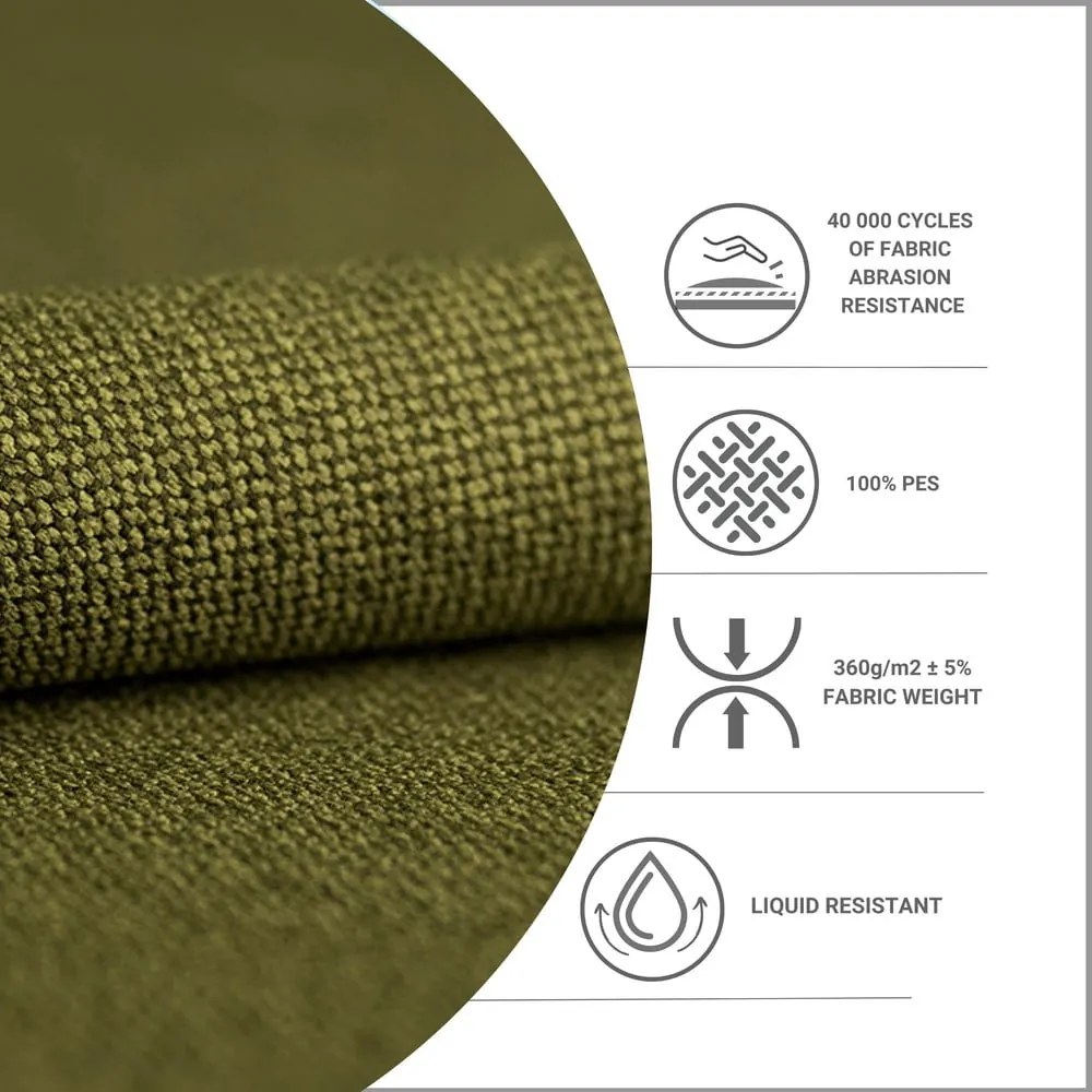 Pat matrimonial verde tapițat cu spațiu de depozitare cu somieră 180x200 cm Noto – Maison de Rêve