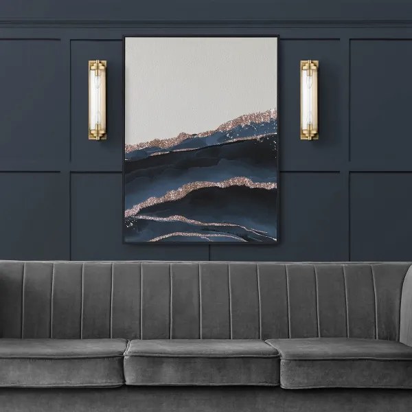 Aplica de perete LORENZO 2xE14/40W/230V, finisaj auriu