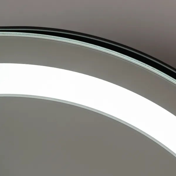BRILAGI - Oglindă de machiaj LED reglabilă CALIFORNIA LED/14W/230V 41x40 cm neagră
