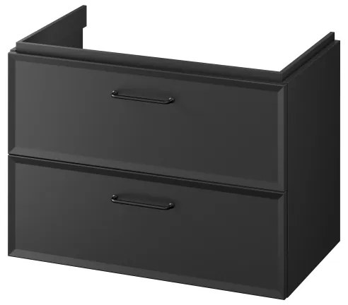 Cersanit S1017-003 - Dulap suspendat pentru lavoar MILLE 80x45 cm, negru