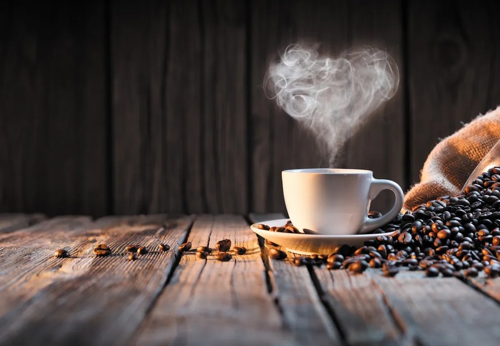 Fototapet - Timp pentru cafea (147x102 cm)