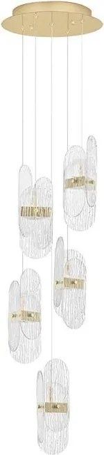 Lustra LED suspendata design decorativ LUCIEN 3000K