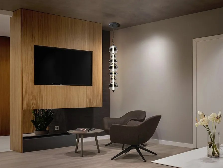 Lustra LED 2 in 1, orizontala sau verticala, Gladis