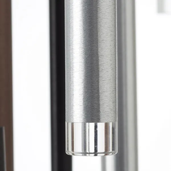 Brilliant - Lustră suspendată LED dimabilă pe cablu CEMBALO LED/70W/230V crom/negru/maro