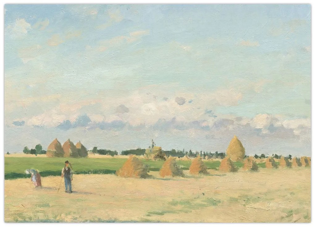Tablou - Camille Pissarro, Landscape, Ile de France, reproducere (70x50 cm)
