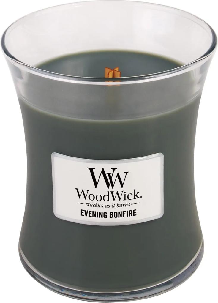 WoodWick parfumata lumanare Evening Bonfire vaza medie