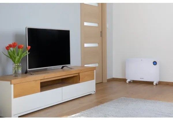 Sencor - Convector cu ecran LCD și termostat, 750 W / 1500 W / 230 V, IP24