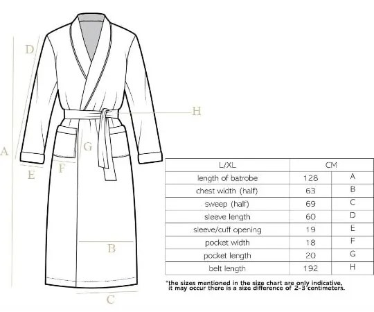 Halat galben muștar L/XL din micropluș/cocolino Cozy – Tiseco Home Studio