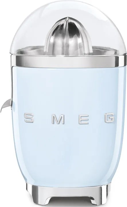 Storcător electric de citrice Smeg CJF11PBEU, 70 W, sistem anti-picurare, bază antiderapantă, albastru pastel