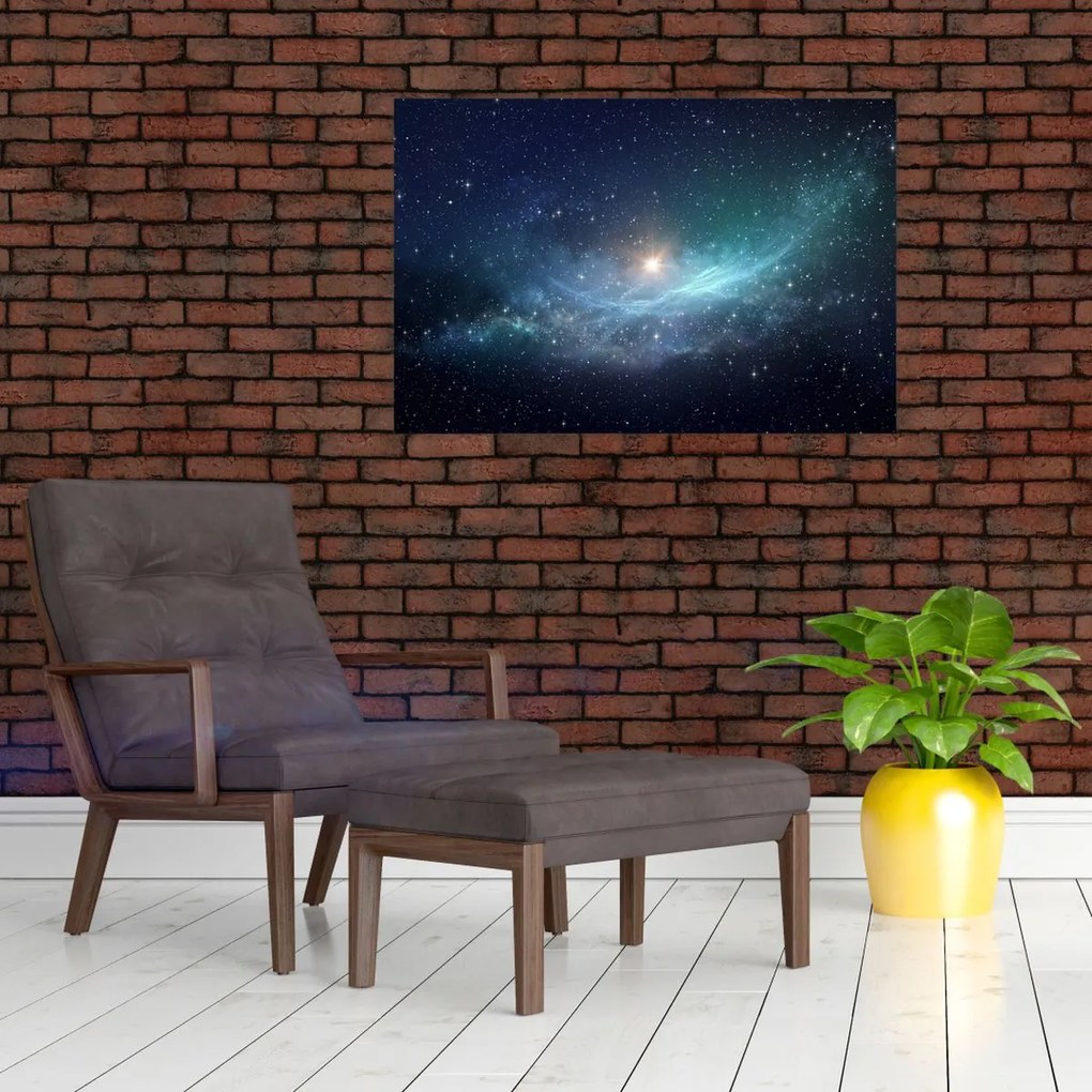 Tablou - Stele și nebuloase (90x60 cm)