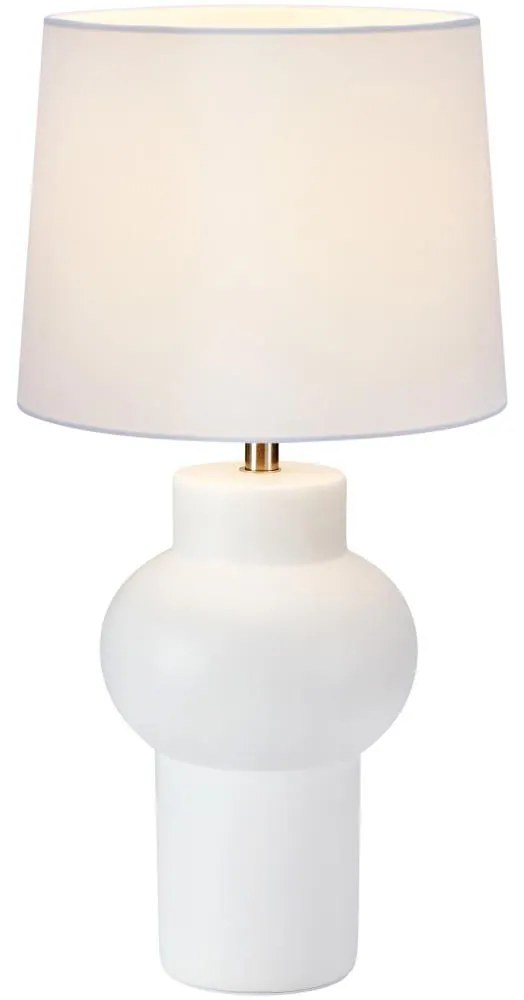 Lampă de masă Markslöjd 108450 SHAPE 1xE27/40W/230V alb