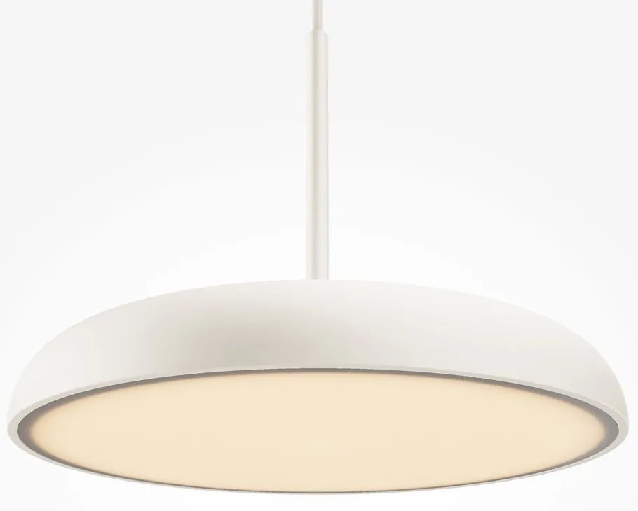Lustra/Pendul LED design modern Gerhard 40cm alb