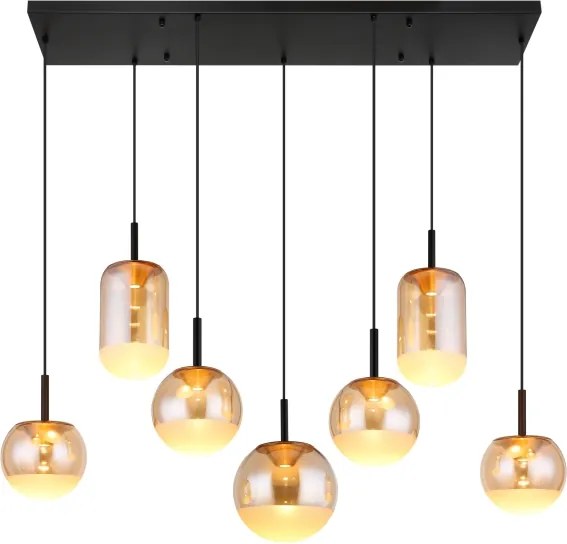 Globo 16057-7H - Lustra LED suspendată pe cablu SEVERIN LED/48W/230V