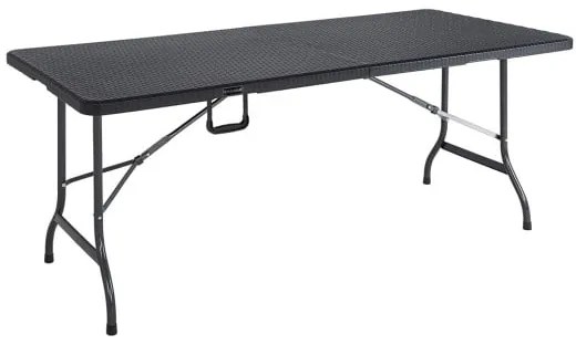 Deuba Masa ratan 180x75x73cm - neagra