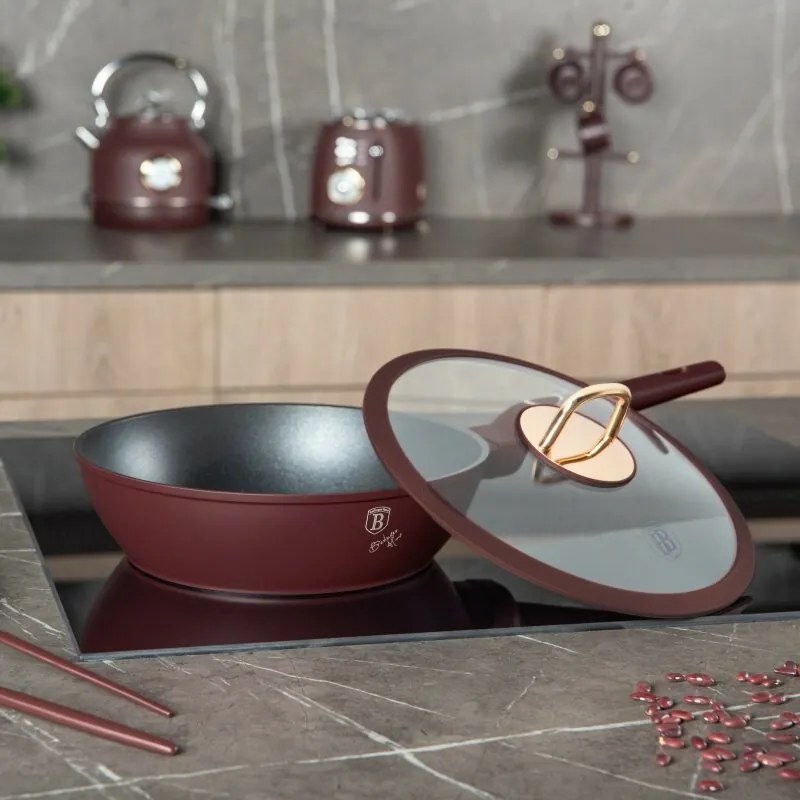BerlingerHaus Tigaie adâncă cu capac Leonardo 24 cm