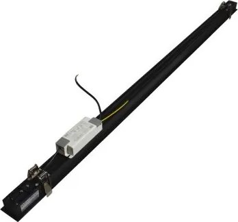 Plafonieră LED REDOM LED/42W/230V 4000K 120 cm neagră