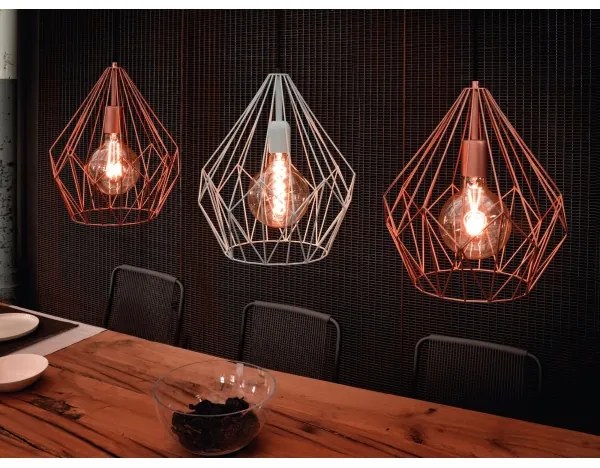 Eglo 49258 - Lustra CARLTON 1xE27/60W/230V