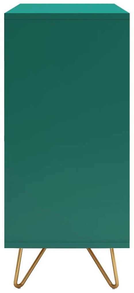 Comoda din MDF 90 cm verde