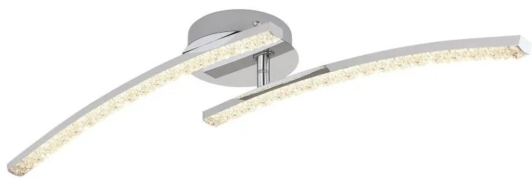 Plafoniera LED pentru baie design modern IP44 Jules crom 12W