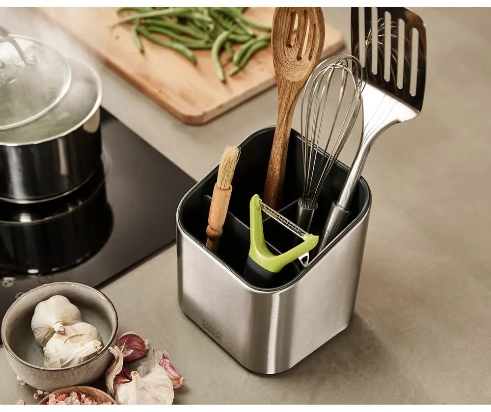 Suport pentru ustensile de bucătărie din metal Surface – Joseph Joseph
