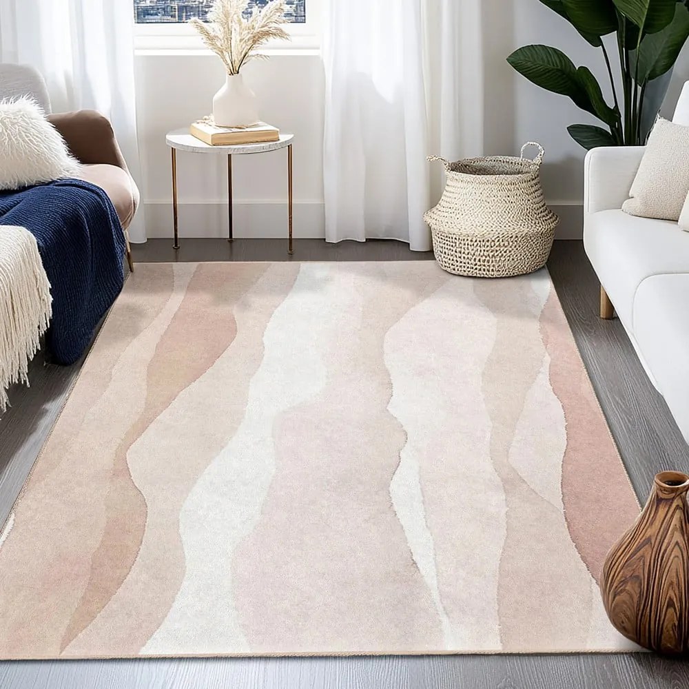 Covor crem lavabil 160x230 cm Komodo Beach – Mila Home