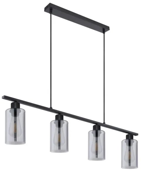 Lustră pe cablu HADERA 4xE27/60W/230V Globo 15465-4H