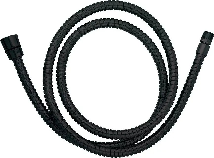 Furtun flexibil baterie baie/bucatarie Omnires  negru