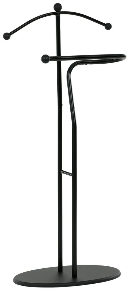 Servitor mut 83213 BK, metal, negru