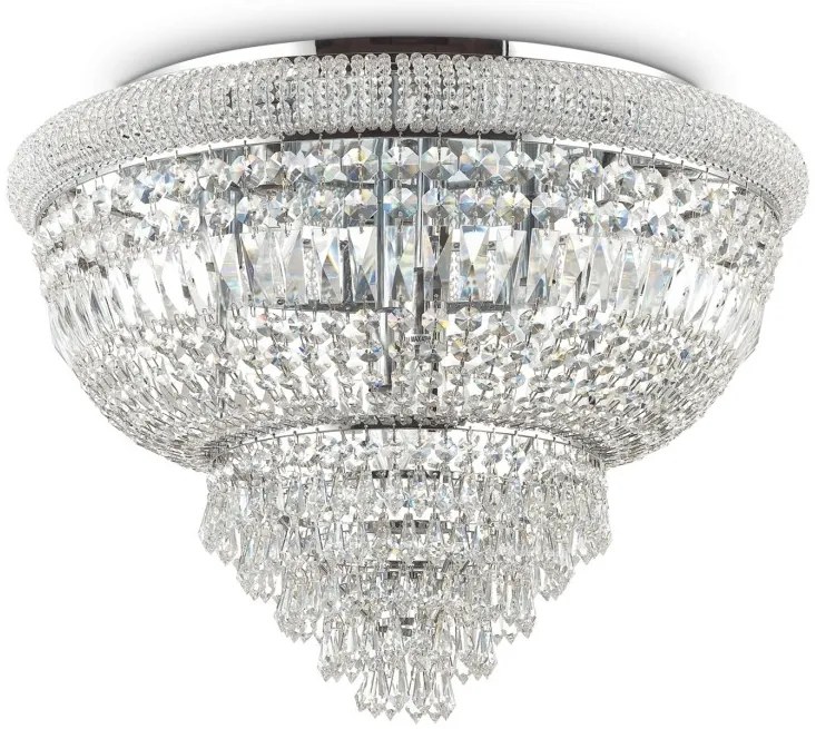 Lustra aplicata design clasic DUBAI PL24 CROMO 243566 IDL